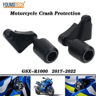 ตัวเลื่อนกรอบป้องกันกันล้มสำหรับรถมอเตอร์ไซค์ SUZUKI GSX-R1000 GSXR1000 2017-2023การ์ดแฟริ่งที่ป้องก