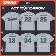 KPOP TXT Tomorrow Tour Merch - Printed Short-Sleeved Jersey Shirt | Plus Sizes Available