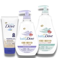 Baby Dove Sensitive Skin Care Baby Wash Calming Bath Wash Moisture Hypoallergenic | Soothing Cream E