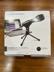 鐵三角 audio-technica AT2005USB 心形指向性動圈式 USB/XLR麥克風 聲卡 錄音介面 可直接監聽 電腦手機直播 AT2005 ATR2100X Samson Q2U Q9U 升級款