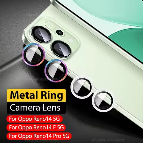 Oppoa Reno 14 14Pro 14f Case Aluminum Alloy Ring For Oppo Reno14 F Reno14 Pro Reno14 Camera Lens Pro