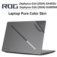 Sticker Skin For Asus Rog Zephyrus G14 2025 Ga403 Ga403u Ga403uu Ga403uv 14"/g16 2025 Gu605m 16" Gam
