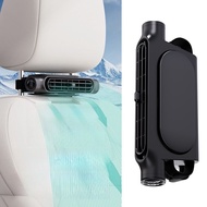 Car Seat Headrest Fan Cooling Air Fan 3 Speeds Adjustable Air Cool Fan Car Neck Cooler Electric Fan