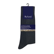 Byford 3prs Mens Full Length Socks Cotton Elastane BMS557179AS1