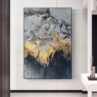 ภาพวาดศิลปะผนังแบบนามธรรมตกแต่งบ้านที่ทันสมัยงานศิลปะสีน้ำมันภูเขาหิมะผ้าใบวาดภาพ0717