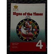 Signs of the Times "Be Holy" (1 Peter 1:16) GRADE 4