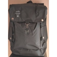 HITAM Anello EMOEMO Backpack, BOMBER Backpack, LAPTOP Bag, Black