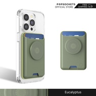 PopSockets PopWallet+ สำหรับ MagSafe |การจับโทรศัพท์และกระเป๋าใส่โทรศัพท์ระดับพรีเมียม |ออกแบบให้เป็