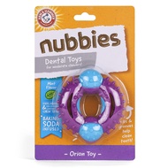 3210) ARM & HAMMER FOR PETS NUBBIES ORION DOG DENTAL TOY| BEST DOG CHEW TOY FOR MODERATE CHEWERS | D