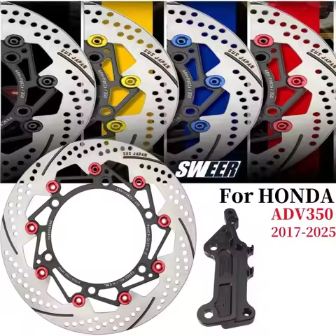 Motorcycle Floating Brake Disc Diameter Of 300mm Fit For Honda ADV350 2017-2025 Brake Calipers Pump 