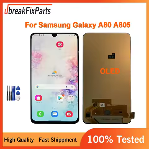 OLED For Samsung Galaxy A80 A805 LCD Display Touch Screen Digitizer Replacement