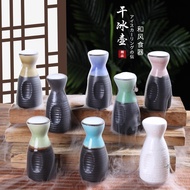 Sashimi Dry Ice Arrangement Decoration Dry Ice Small Pot Dry Ice Ornaments Vase Salmon Seafood Postu