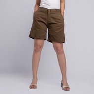 KATUN 3/4 Cotton Twill Shorts Premium Lavender Short DLINE Casual HotpantsWanita