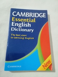 Cambridge  Essential  English Dictionary  The best start to learning English