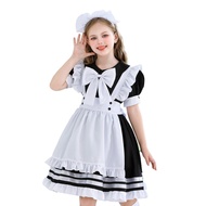 Halloween Children's Costume Black Maid Costume lolita Children's Clothing lolita Dress Princess Gir