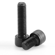 [WDY] M1.6/m2/m2.5/m3/black Hexagon Socket Screw High-Strength Screw Cylindrical Head Bolt Black Cup Head Screw