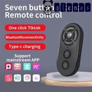GLENES Remote Control Portable Universal Shutter Release Bluetooth Remote Camera Shutter Bluetooth Wireless Mobile Phones Mobile Phone Selfie