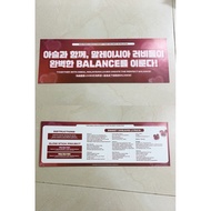 red velvet Irene seulgi Kuala Lumpur hand banner