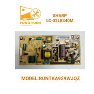 SHARP TV POWER BOARD LC-32LE340M / LC-32LE340M-WH