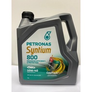 PETRONAS Syntium 800 10W-40 Petronas Engine Oil Semi Syntethic Minyak Engin hitam kereta 10W 40 2023 New Stock