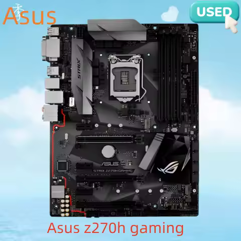 Asus z270h gaming motherboard LGA1151 interface supports 6/7th generation Intel Core DDR4 memory and