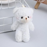 Gantungan Kunci Boneka Keychain Cute Teddy Bear Doll Bulu Halus Aksesoris Tas Gantungan Lucu untuk T