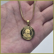 ▤ ✲ ◆ padre pio Bangle Stainless Steel for women slim plain Necklace for bracelet healing original