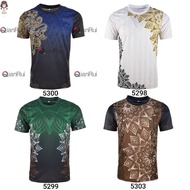 Men T-shirt Batik Design Jersey Material T-shirt Men Jersey Batik [UNK] Size XS - 3XL