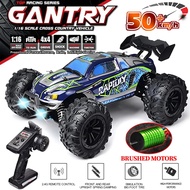 16101 1:16 50KM/H 4WD RC Car With LED Light 2.4G Remote Control Cars High Speed Drift Monster Truck 