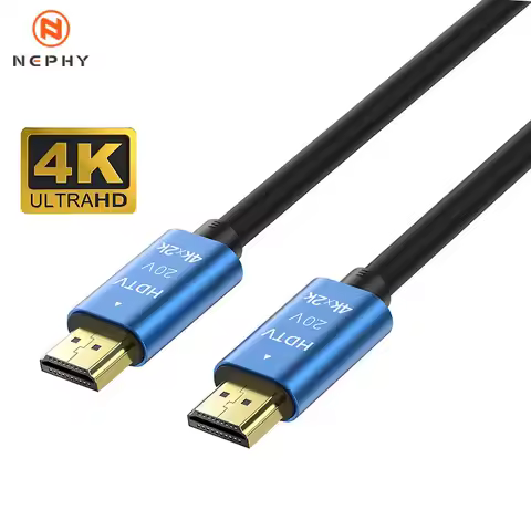 Ultra High Speed HDMI Cable 2.0 Gold Plated Long wire 1.5m 3m 5m 10m 15m 20m 4K 1080P 3D for HD TV X