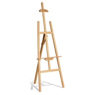 Pine Easel Easel Easel Display Rack Wooden 1.75m Easel Lift Easel Pine Tripod Yellow 175cm BQZE