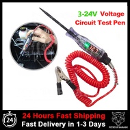 LED Display Voltage Probe Pen Auto Circuit Tester 3V-24V Car Truck Circuit Tester Light Pen Ujian Pa
