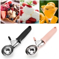 【Flyingfishla】1pc Stainless Steel Ice Cream Spoon Cookie Scoop Melon Fruit Baller Ice Ball Maker Ant