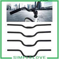 [Simple] Bicycle R Handlebar - Great for Mountain, Road, And Hybrid Bikes - Fits 25.4mm Stems 22.2mm