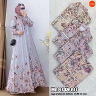 Fitri, Mirana, Mepis, Flower, Husna Dress MuslimWanita by Fatiha