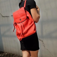 TORY BURCH  Samba tas ransel MERAH ORIGINAL