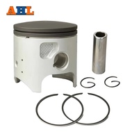 AHL Bore Size STD +25 +50 +100 66mm 66.25mm 66.5mm 67mm Piston & Piston Ring Kit For KAWASAKI KDX200