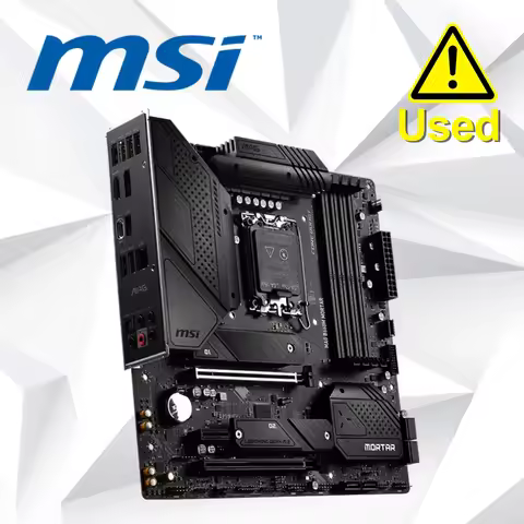 MSI B660M MORTAR DDR4 Intel B660 4800(OC) 128G Support 12 Intel Desktop CPU Motherboard Socket LGA 1