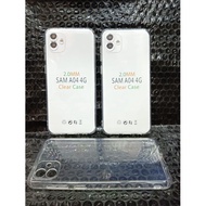 Samsung Galaxy A04 4G clear silicone | Samsung A04s | Samsung A04E jelly case 2.0mm thick material