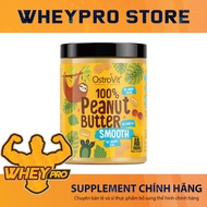 OstroVit - Peanut Butter 100% Smooth (1KG) Bơ đậu phộng protein hàm lượng cao mùi vị thơm ngon