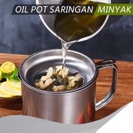 Oil Pot Stainless Steel Oil Filter Container Oil Filter Cup