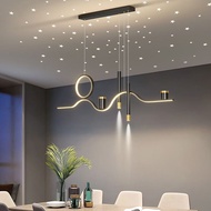 Chandelier Dining Room Light Modern Simple Light Luxury Long Strip Dining Room Light Dining Table Li