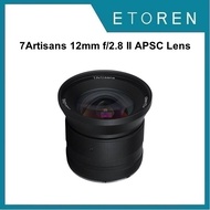 7Artisans 12mm f/2.8 II APSC Lens