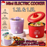 [SG Stock] Electric Cooker Multi-function Electric Hot Pot Mini portable multi-all-in-one pot Instan