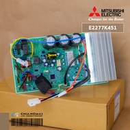 E2277K451 แผงวงจรแอร์ Mitsubishi Electric แผงบอร์ดแอร์ มิตซูบิชิ แผงบอร์ดคอยล์ร้อน รุ่น MUY-JP18VF