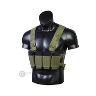 Elytra SS Seal Style Elastic Quadruple Tactical Chest Hanging Set with Strap Shoulder Strap 5.56 Bas