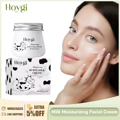 Milk Face Cream Brightening Anti Wrinkle Improve Dullness Fade Dark Spot Moisturizing Nourishing Shr