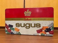 二手 80年代 瑞士糖盒 Suchard Sugus Candy Tin Box