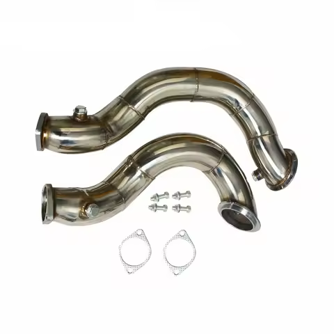 Exhaust Systems DOWN PIPES Stainless Steel Long Tube Racing Exhaust Manifold For BMW 335I N54