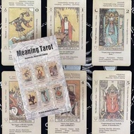 meaning tarot-The English Customized Card Board Game